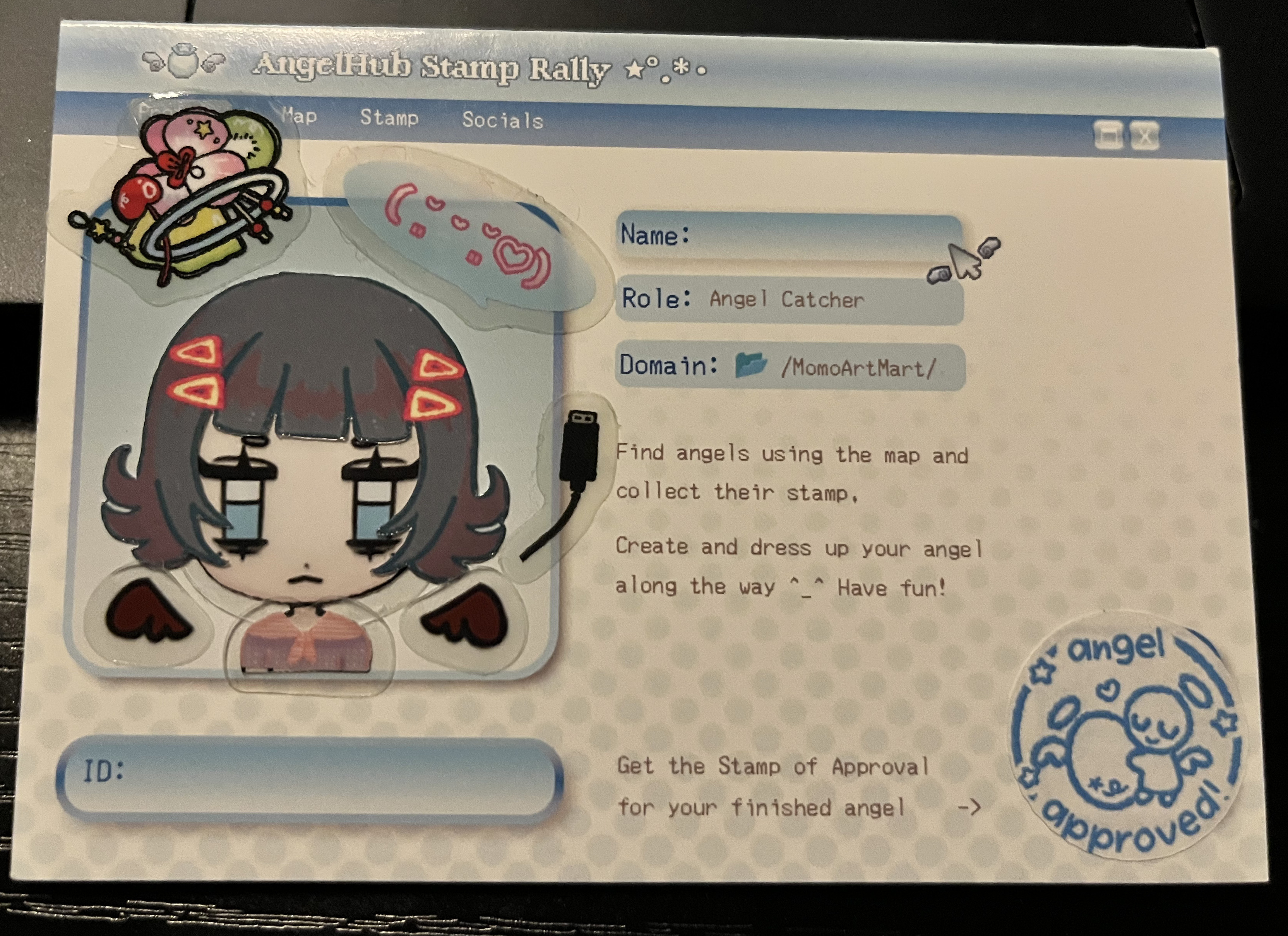 AngelHub stamp rally